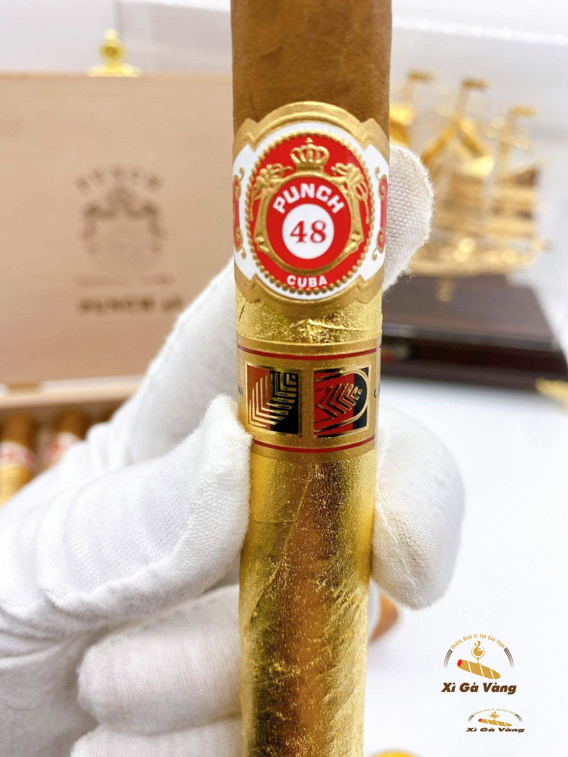 Hương vị hấp dẫn từ những điếu xì gà vàng Punch 48